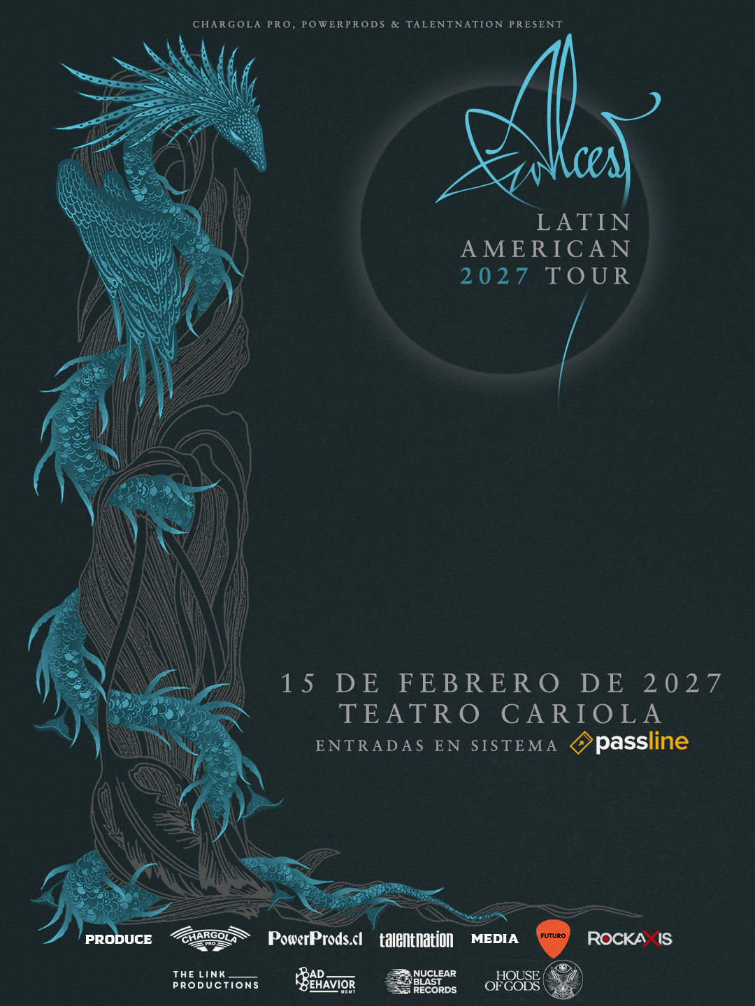 Alcest confirma su cuarta vez en Chile para el 15 de febrero